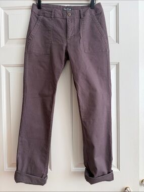 Toad&Co Women’s Earthwoks Pants Regular Raisin size 4